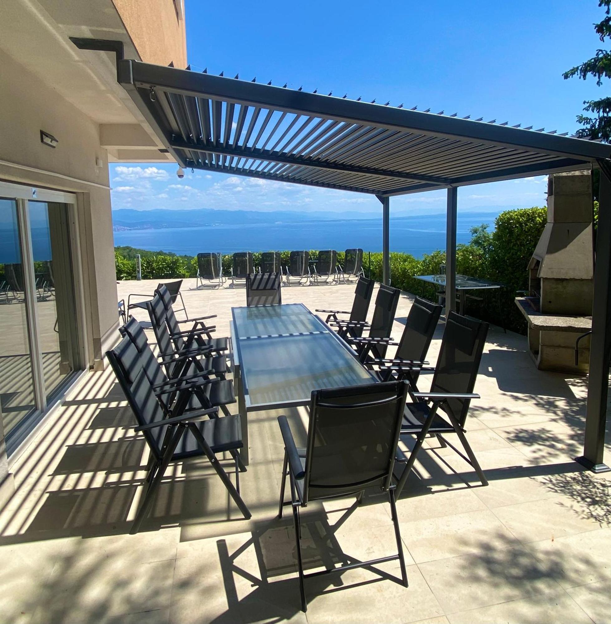 Luxury Villa Eternity - Marvelous Sea View - Box Spring Beds - Opatija-Poljane Buitenkant foto
