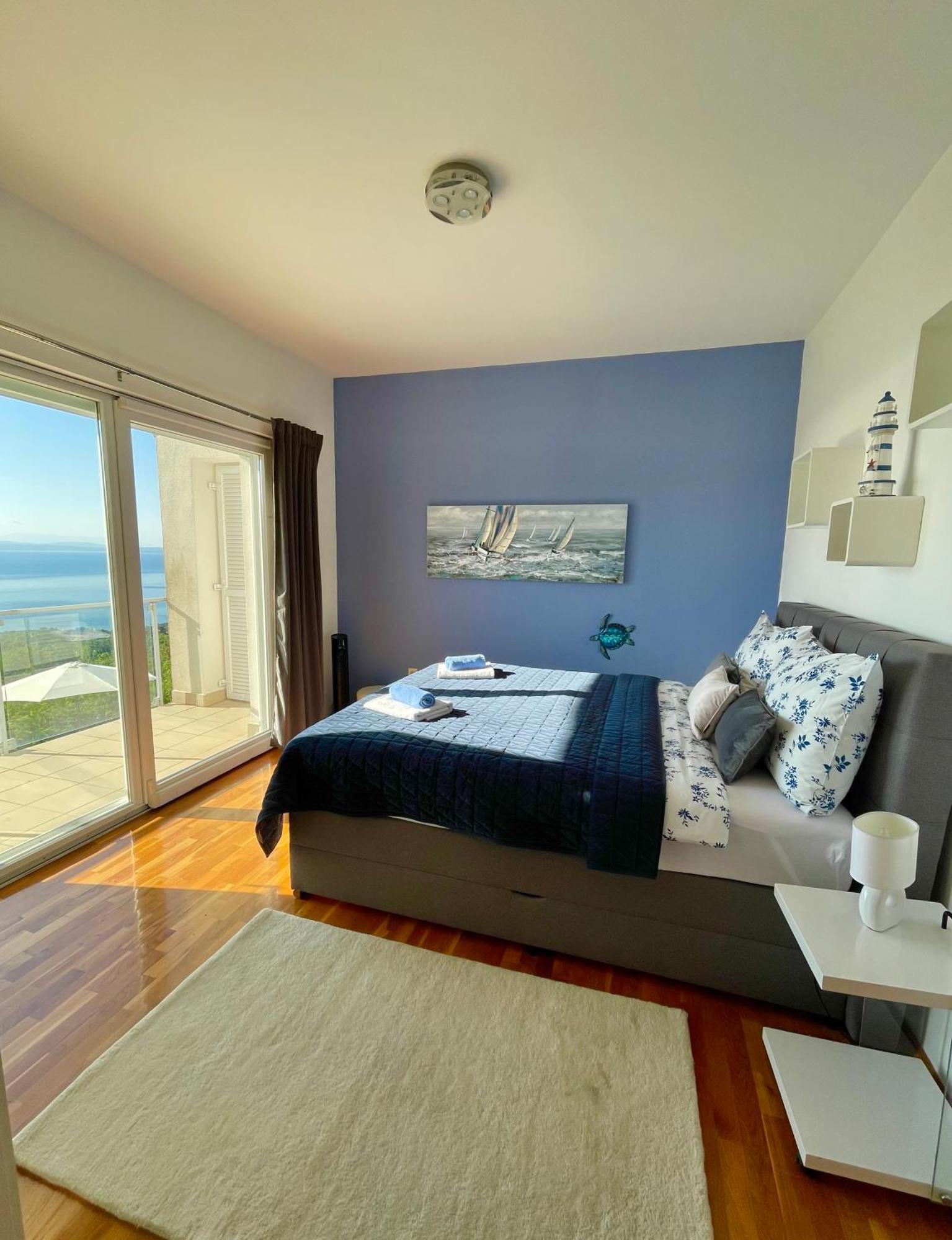 Luxury Villa Eternity - Marvelous Sea View - Box Spring Beds - Opatija-Poljane Buitenkant foto